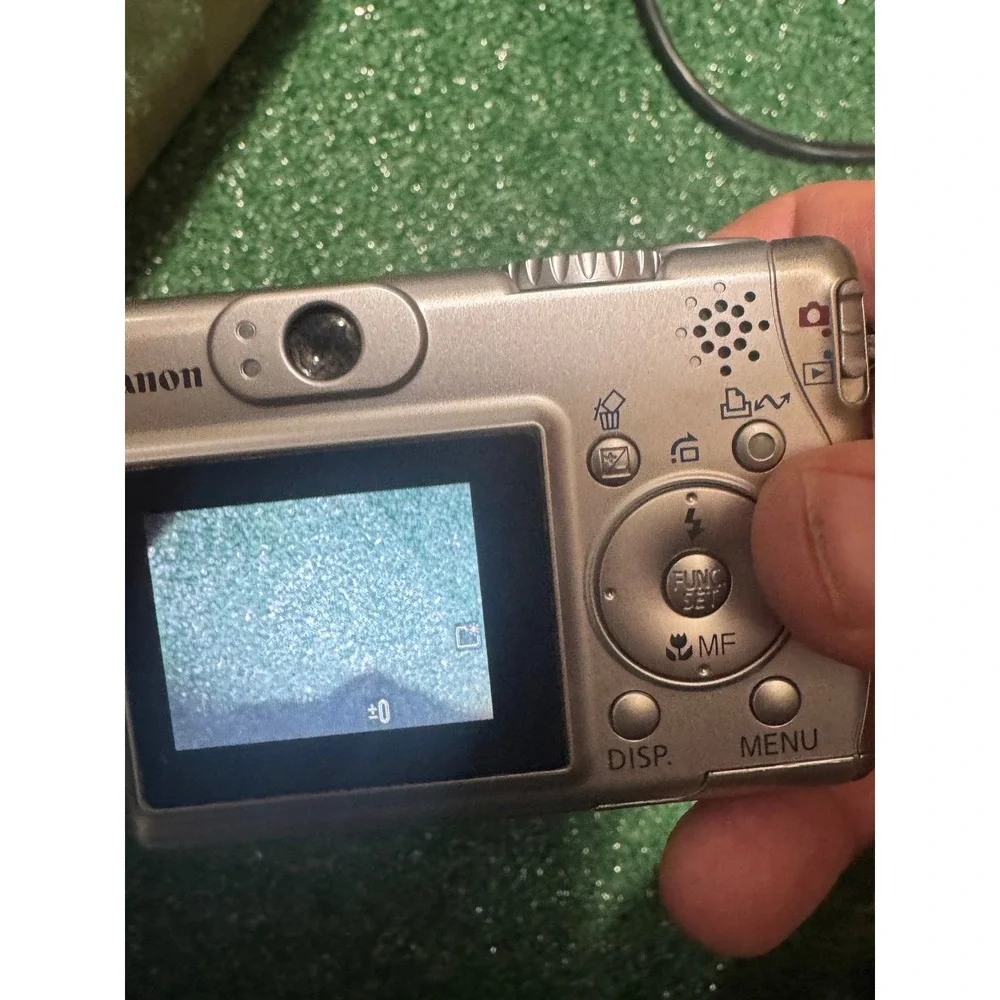 Canon PowerShot A530 Digital Camera Silver 5.0MP 4x Optical Zoom Digicam Case